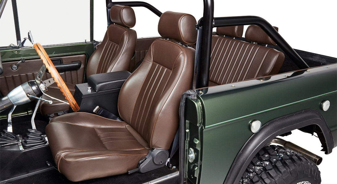 Classic Ford Bronco interior
