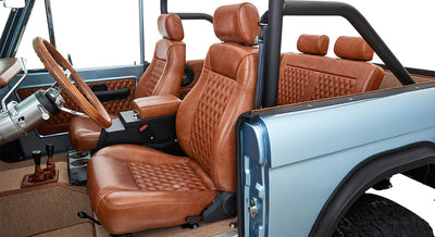Classic Ford Bronco interior