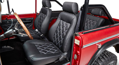 Classic Ford Bronco interior
