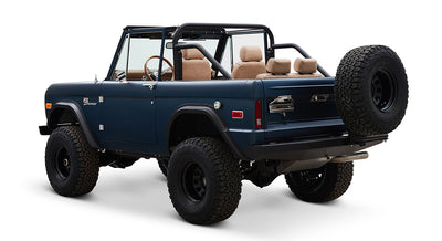 Classic Ford Bronco rear driver-side view