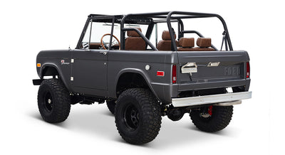 Classic Ford Bronco rear driver-side view