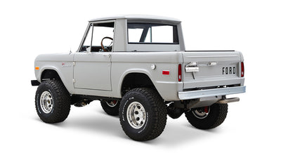 Ford Bronco 1967 Gray Coyote Series Half Cab