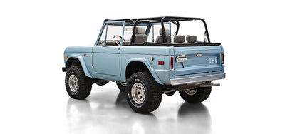 Classic Ford Bronco rear driver-side view