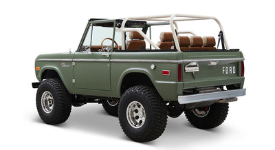 Classic Ford Bronco rear driver-side view
