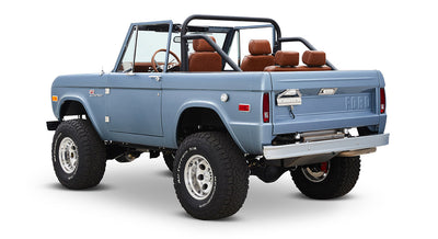 Classic Ford Bronco rear driver-side view