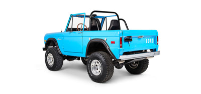 Classic Ford Bronco rear driver-side view