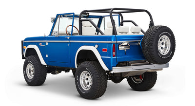 Classic Ford Bronco rear driver-side view