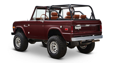 Classic Ford Bronco rear driver-side view