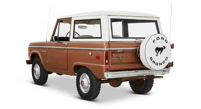 Classic Ford Bronco rear driver-side view
