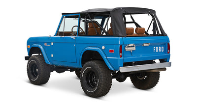 Classic Ford Bronco rear driver-side view