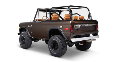 Classic Ford Bronco rear driver-side view