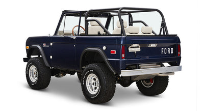 Classic Ford Bronco rear driver-side view