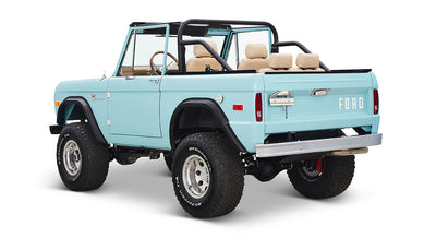 Classic Ford Bronco rear driver-side view