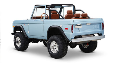 Classic Ford Bronco rear driver-side view