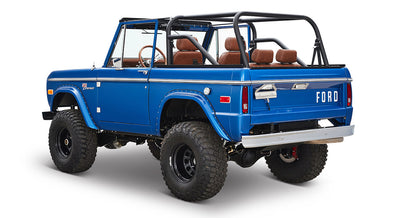 Classic Ford Bronco rear driver-side view