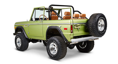 Classic Ford Bronco rear driver-side view