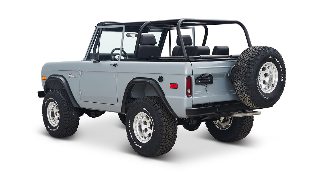 Classic Ford Bronco rear driver-side view