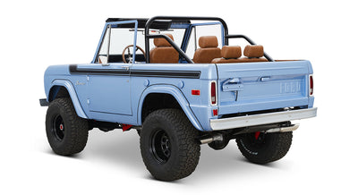 Classic Ford Bronco rear driver-side view
