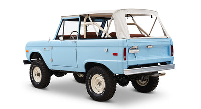 Classic Ford Bronco rear driver-side view