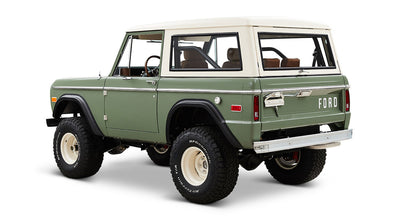 Classic Ford Bronco rear driver-side view