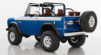 Classic Ford Bronco rear driver-side view