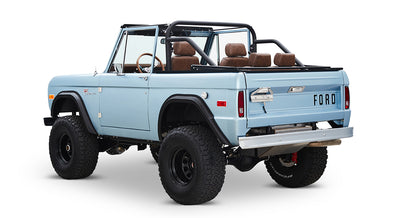 Classic Ford Bronco rear driver-side view