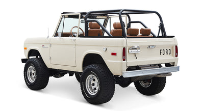 Classic Ford Bronco rear driver-side view