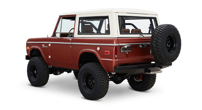 Classic Ford Bronco rear driver-side view