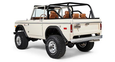 Classic Ford Bronco rear driver-side view