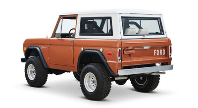 Classic Ford Bronco rear driver-side view