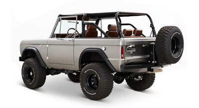 Classic Ford Bronco rear driver-side view