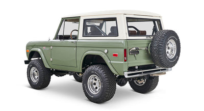 Classic Ford Bronco rear driver-side view