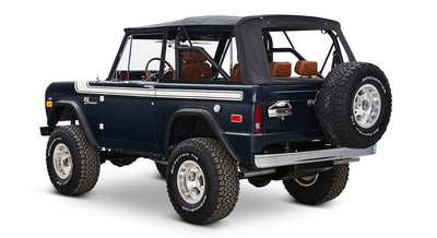Classic Ford Bronco rear driver-side view