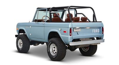 Classic Ford Bronco rear driver-side view
