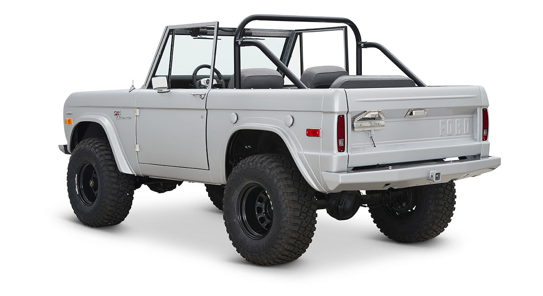 Classic Ford Bronco rear driver-side view