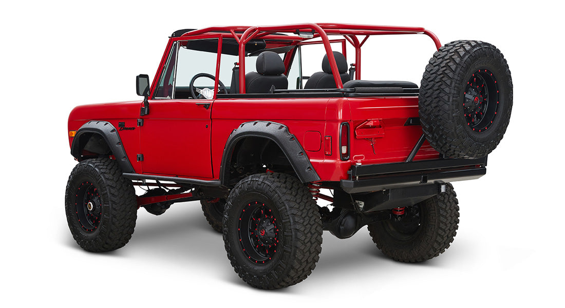 Classic Ford Bronco rear driver-side view