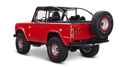 Classic Ford Bronco rear driver-side view