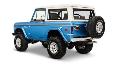 Classic Ford Bronco rear driver-side view