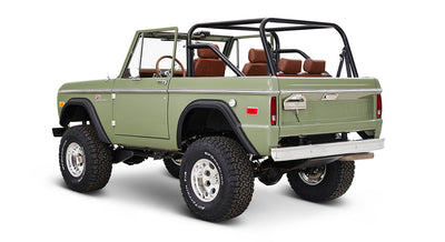 Classic Ford Bronco rear driver-side view