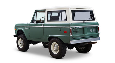 Classic Ford Bronco rear driver-side view