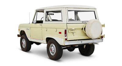 Classic Ford Bronco rear driver-side view