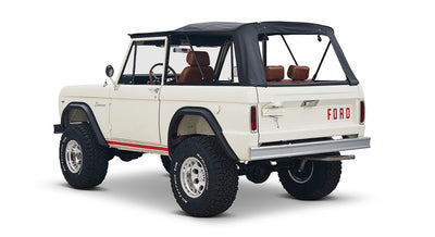 Classic Ford Bronco rear driver-side view