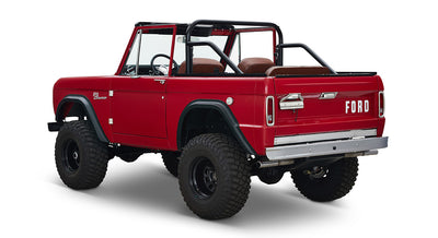 Classic Ford Bronco rear driver-side view