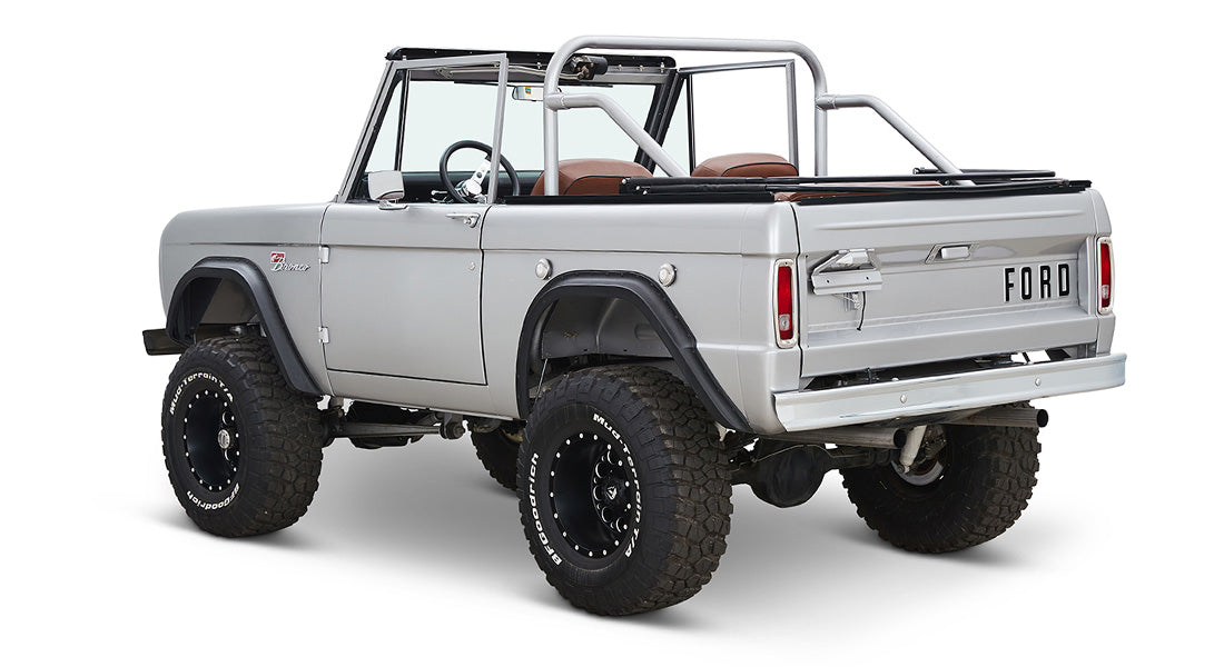 Classic Ford Bronco rear driver-side view