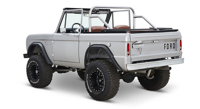 Classic Ford Bronco rear driver-side view