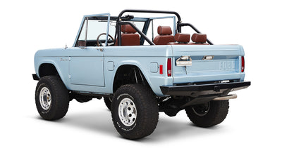 Classic Ford Bronco rear driver-side view