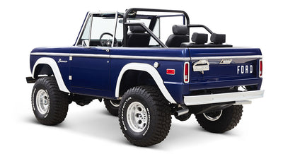 Classic Ford Bronco rear driver-side view