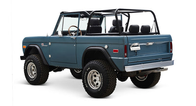 Classic Ford Bronco rear driver-side view