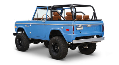 Classic Ford Bronco rear driver-side view