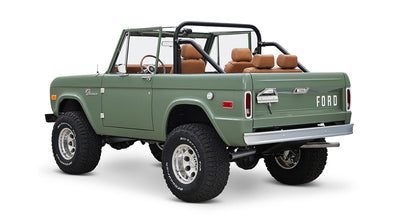 Classic Ford Bronco rear driver-side view